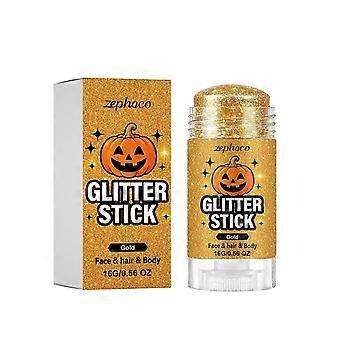 Halloween Shimmer Makeup Stick Gull Ansikts- og Kroppsglitter