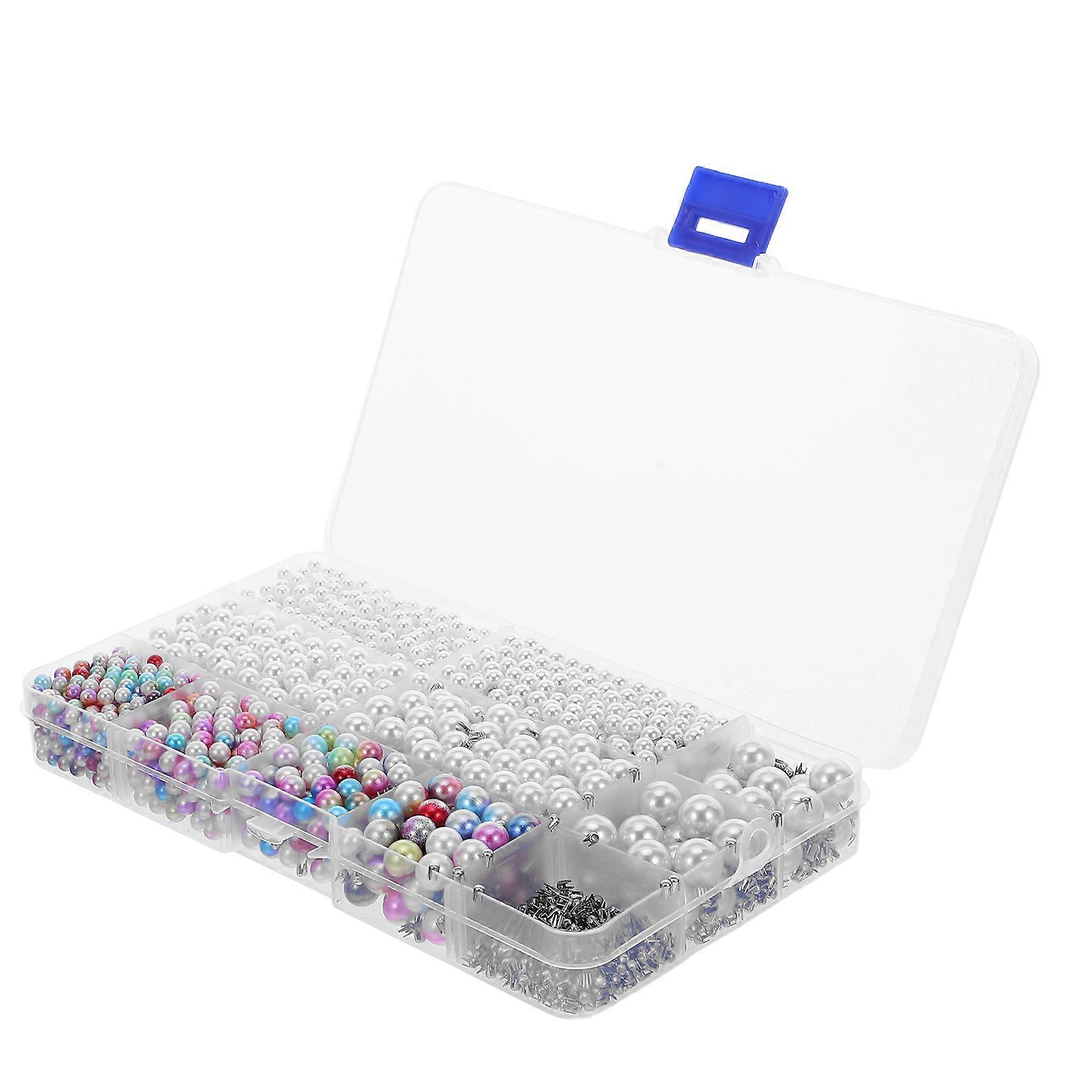 Bead Setting Machine Kit Hand Press Pearl Fixing Tool 1Set for Home Use