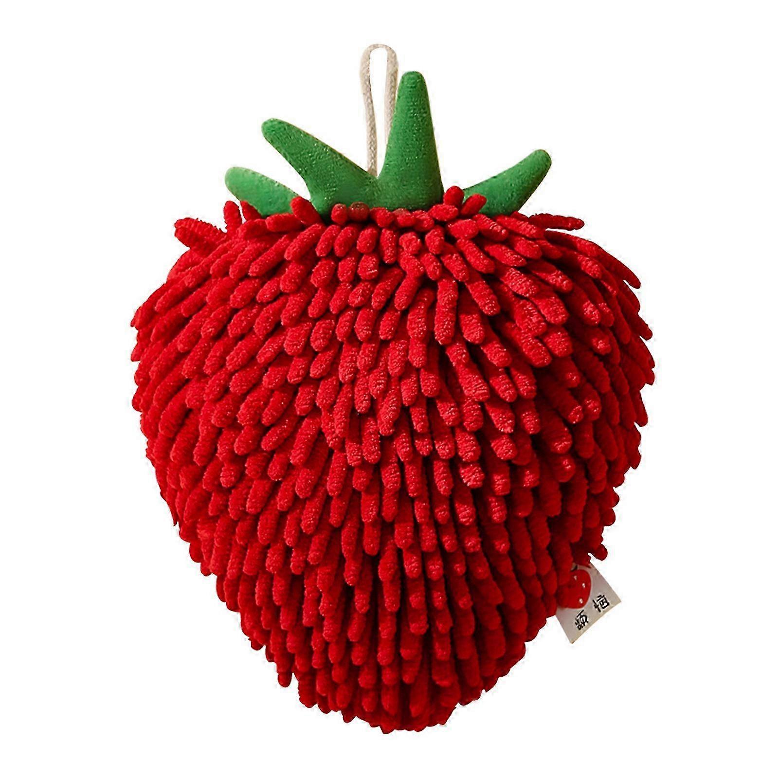 Chenille Fruit Shaped Hand Towel