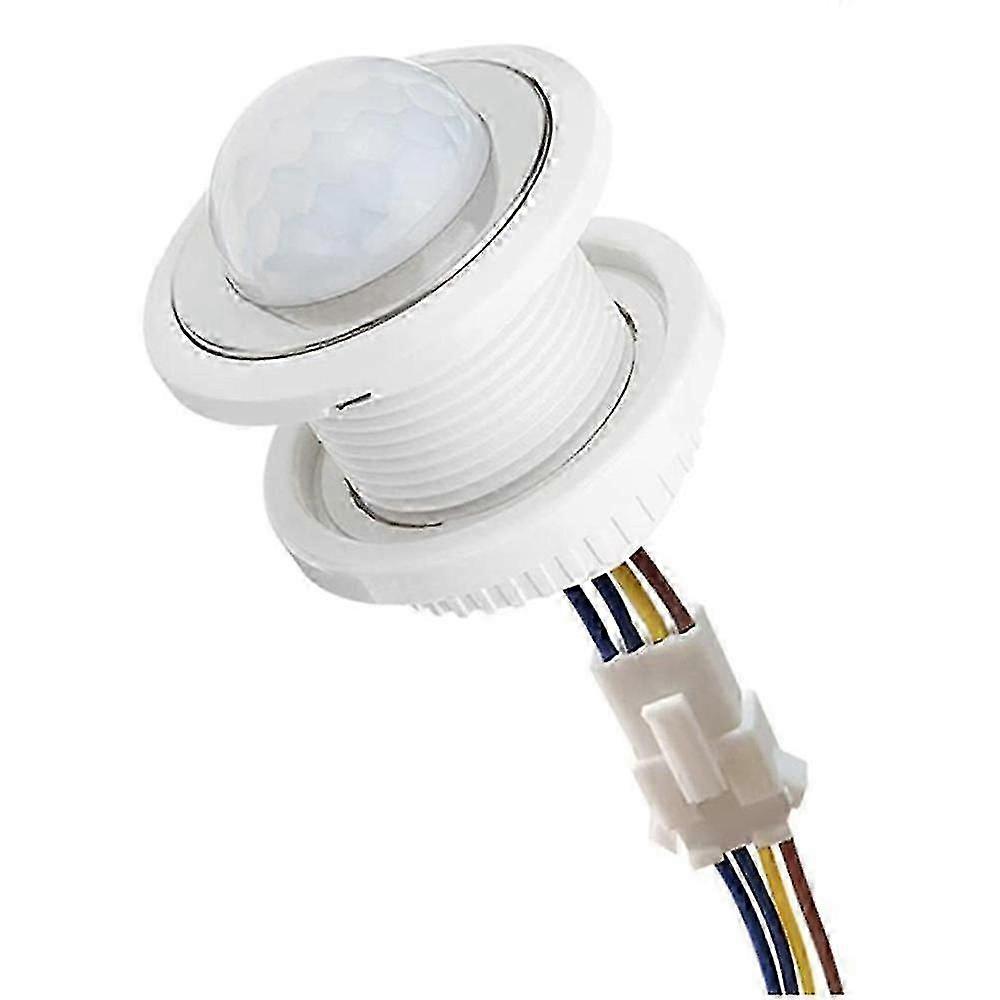 Mini Motion Sensor Light Switch 110-220v Pir Sensor Smart Detection Time Delay Adjustable Infrared