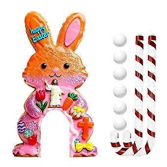 Set da gioco di golf con coniglietto pasquale, gioco di golf con pan di zenzero per interni ed esterni per bambini e adulti, giochi di festa di Pasqua