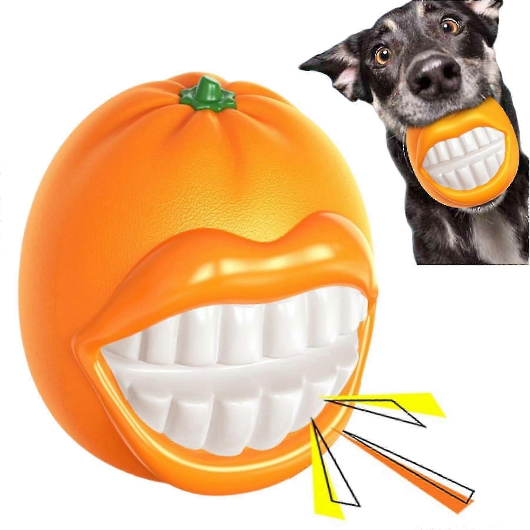 Safe Squeaky TPR Chew Toy Ball