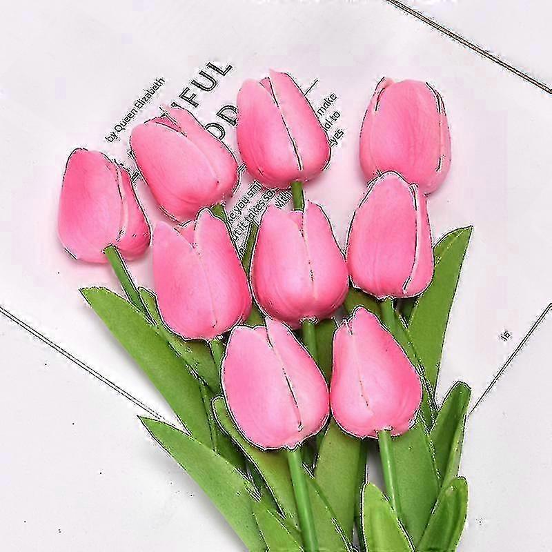 34cm Realistic Latex Tulip Set