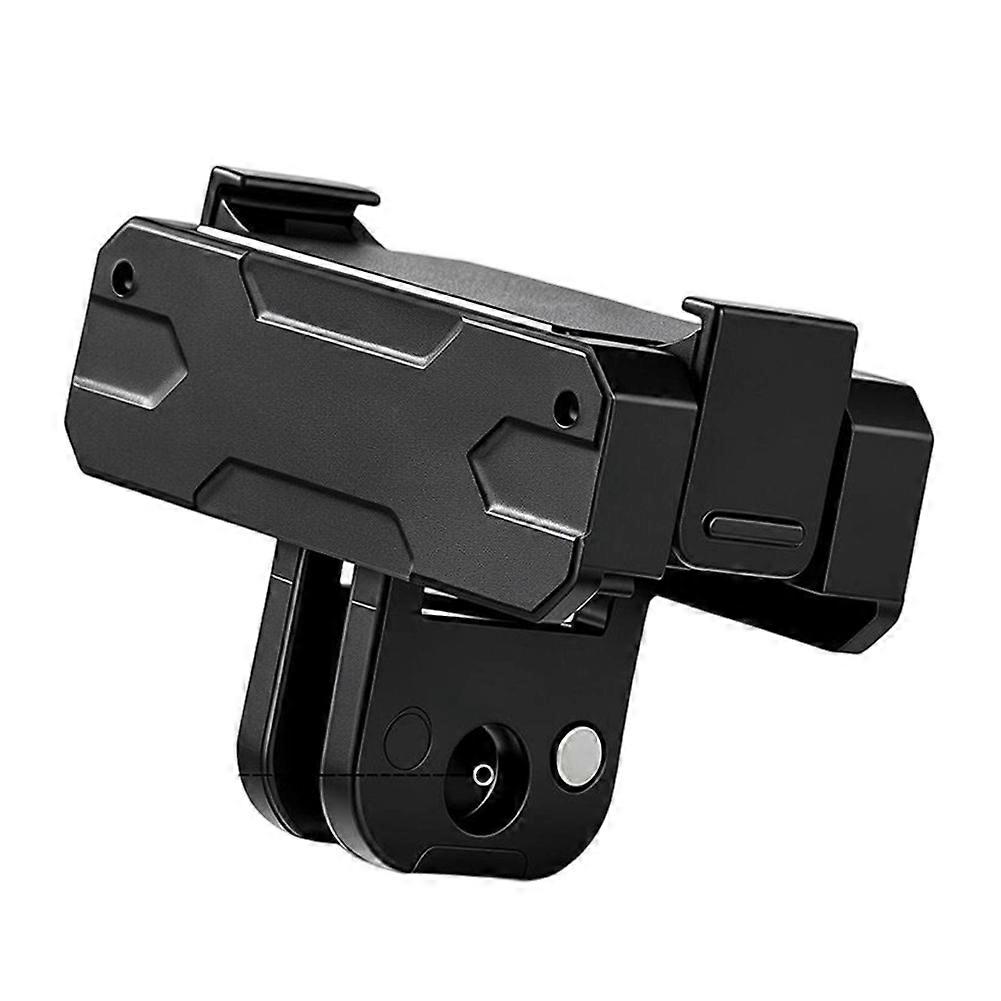 Magnetic Quick Release Mount for DJI Osmo Action 5/6 Universal Two Claw & 1/4" Thread Dual Interface Adapter A