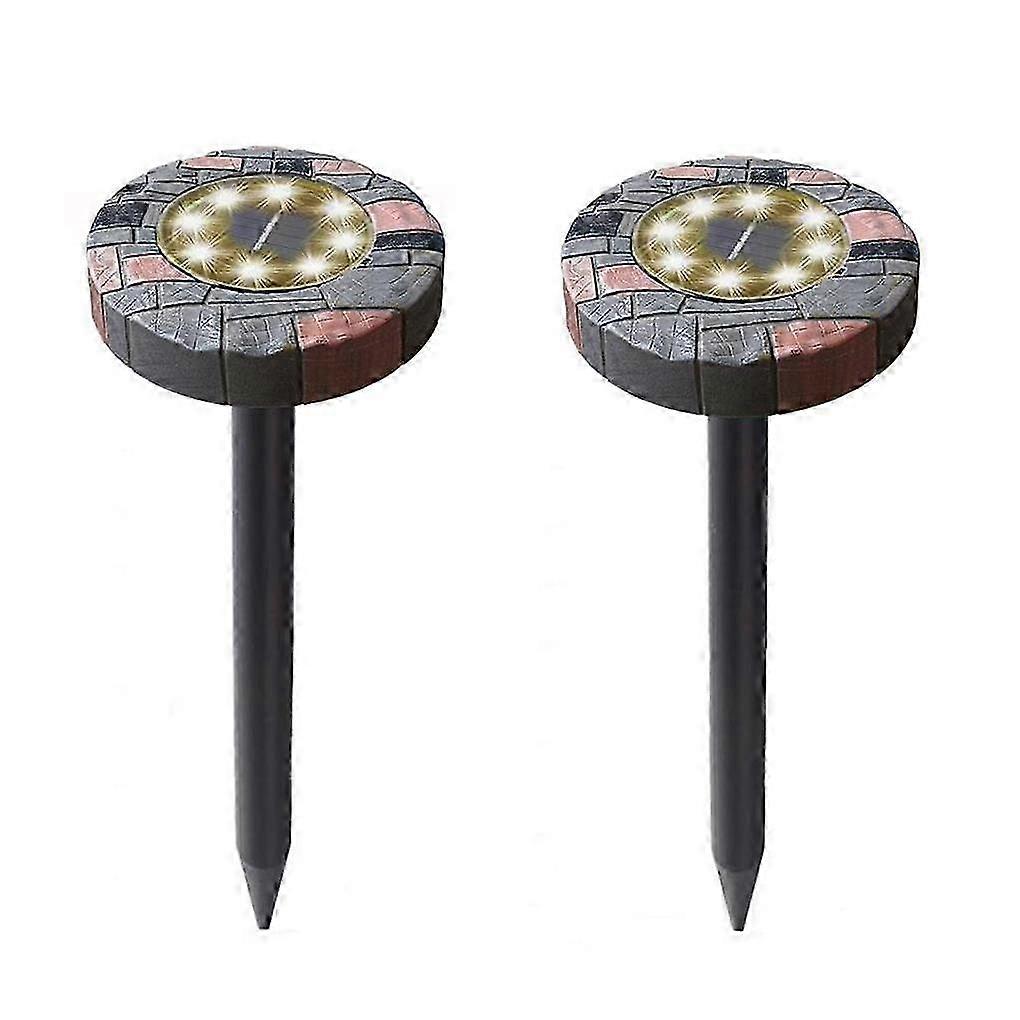 Outdoor Solar Stone Mouse Lights