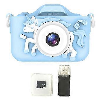 Kindercamera met dubbele camera en siliconen beschermhoes