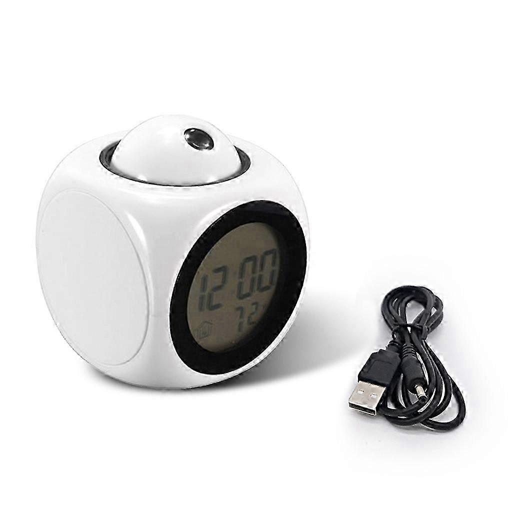Digital Projector Alarm Clock Thermometer