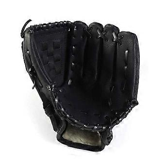 12.5 Inch PU Leather Baseball Glove Left Hand Throw Mitt for Catcher Training and Competition