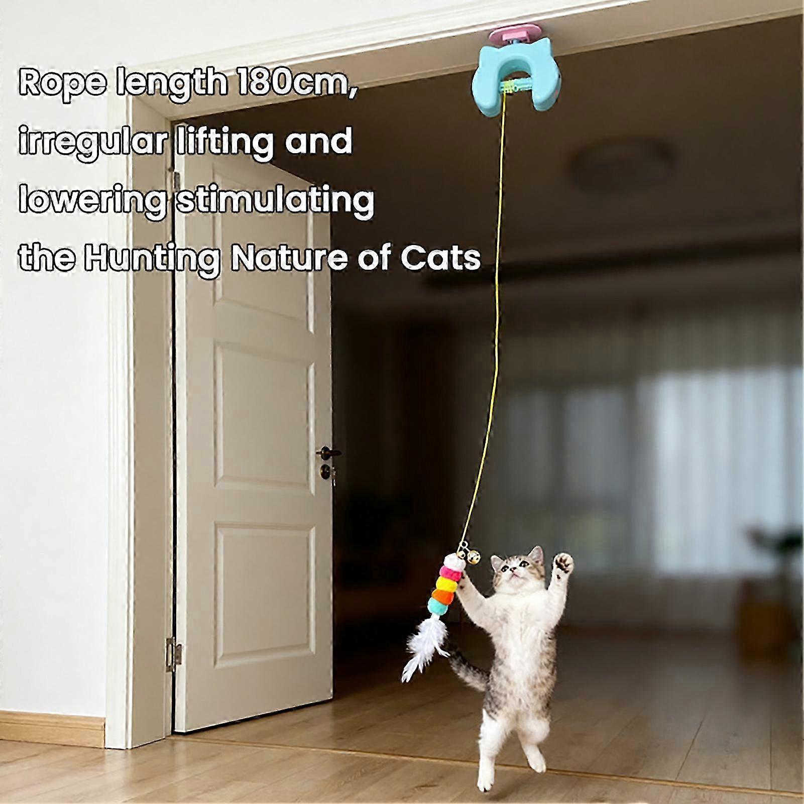 Electric Hanging Cat Teaser With Swing