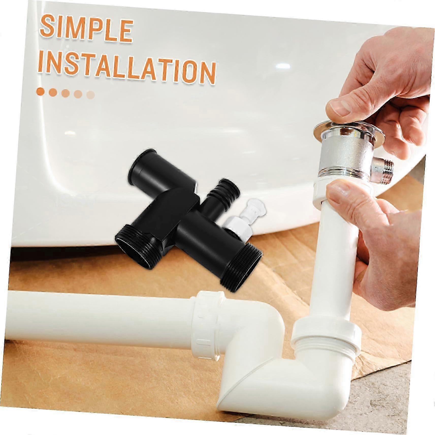 Compact Antibackflow Drain Connector