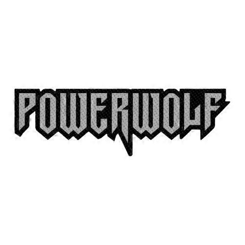 Powerwolf Cut Out Woven Logo Patch