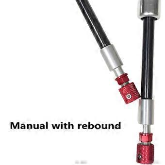 Viaron Suspension Oil Damping Rod forBicycle Fork Repair Part Alloy Manual Remote Control Bike accessories 26/27.5/29 Universal