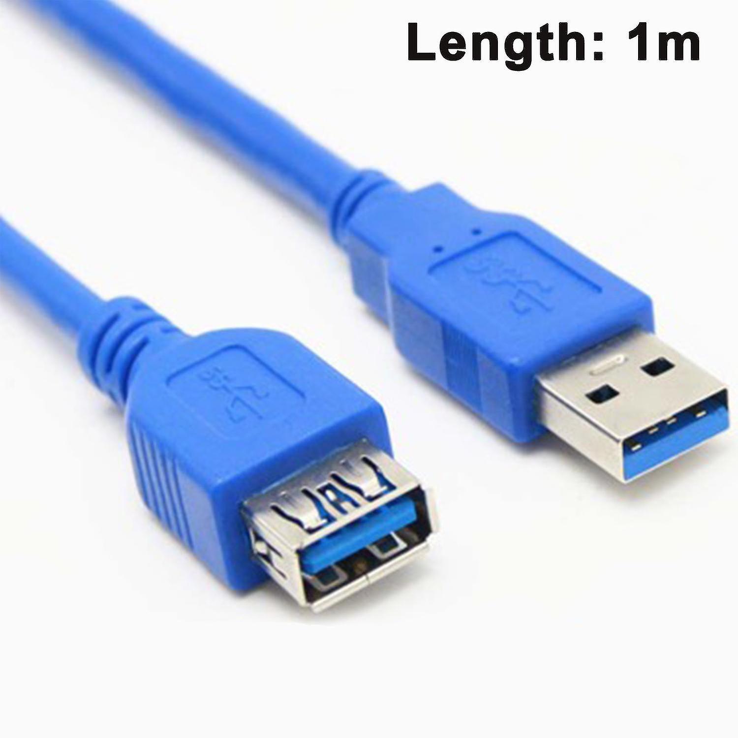 Usb 3.0 Extension Cable 3m, Data Cable Superspeed Up To 5gbit / S