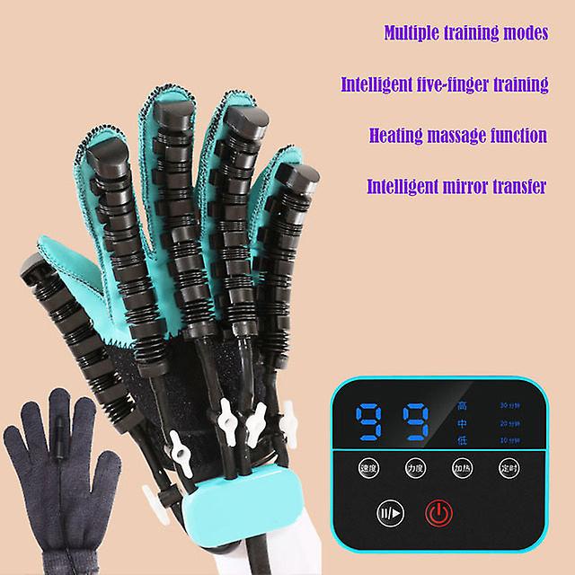 mickcara Gant d’entraînement Soins des doigts Gants de massage intelligents Coup Hémiplégie Gants de
