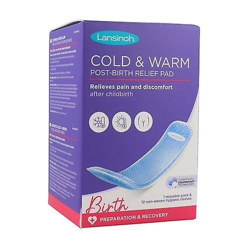 Hot/cold compress for postpartum discomfort 1 unit