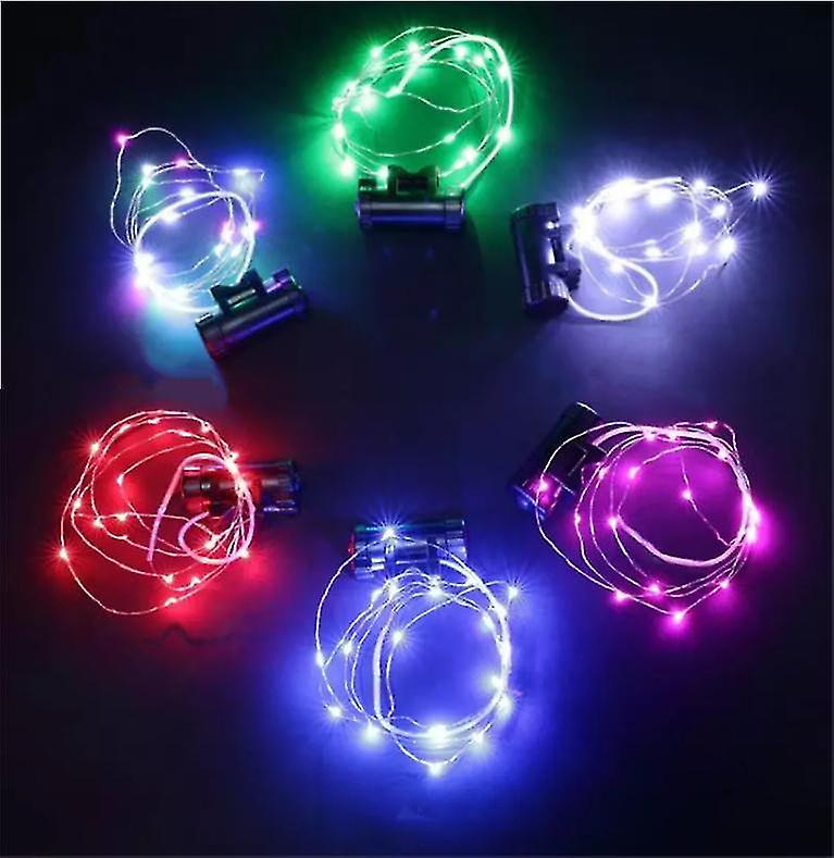 6-tire Pack Led Bike Wheel Lights With Batteries Included! Get Brighter And Visible From All Angles For Ultimate Safety And Style Polychrome