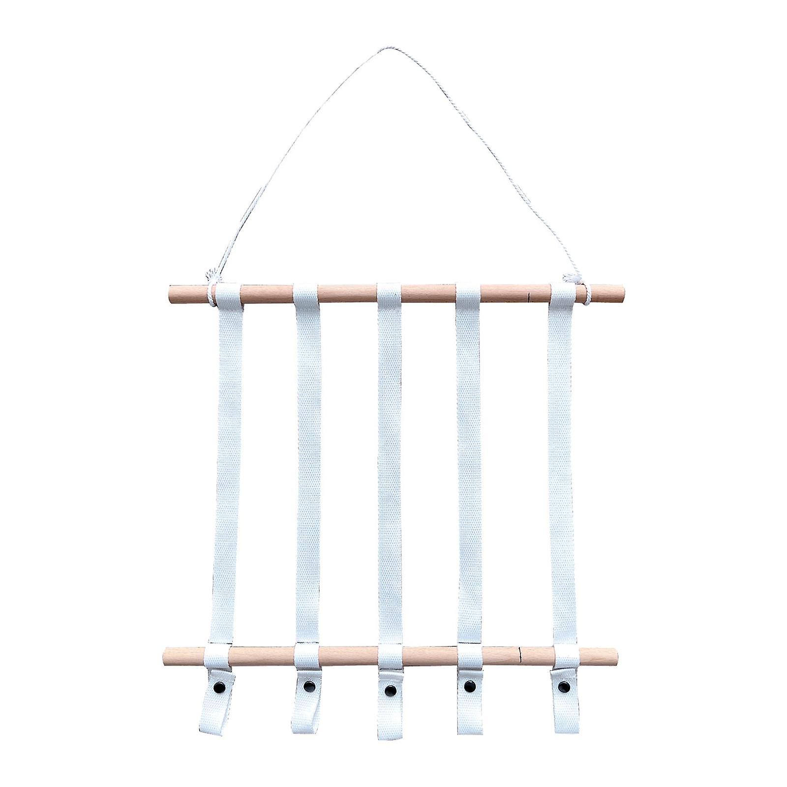 מחזיק קשת שיער אביזרי שיער חגורת אחסון לקליפ תליית קיר תפאורה כחולה