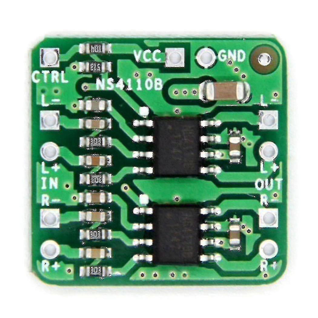 Differential Amplifier Board 2x18w Digital Class D/ Ns4110b Voltage 6-14v Audio Amplifier