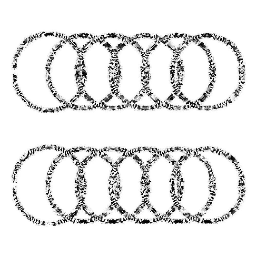 30pcs Shower Curtain Hook Ring Round Hanging Ring Movable Clasp