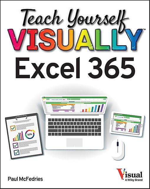 علم نفسك بصريا Excel 365 بقلم بول ماكفيدريس كتاب غلاف عادي