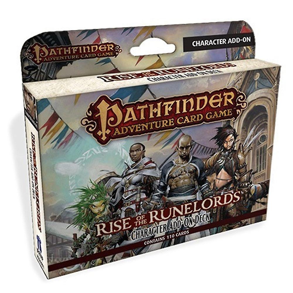 Paizo Pathfinder Rise of the Runelords Character Add on Deck Ages 16+ and Up