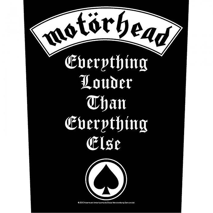 Motorhead Everything Louder Patch