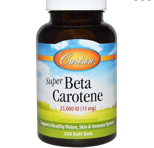 Super Beta Carotene 25.000 IU (15 mg) (250 Softgels) Carlson Labs