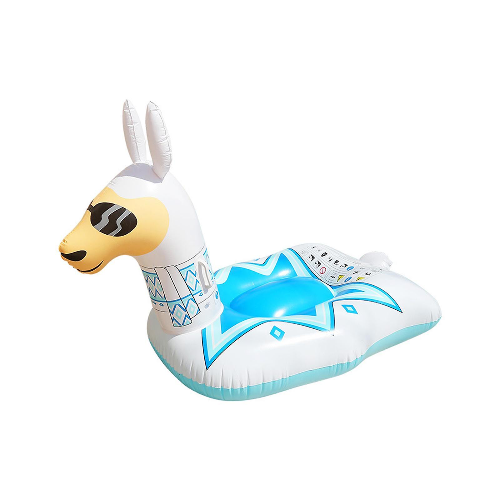 Inflatable Pool Float Inflatable Ride on Pool Float for Swimming Pool Hippo