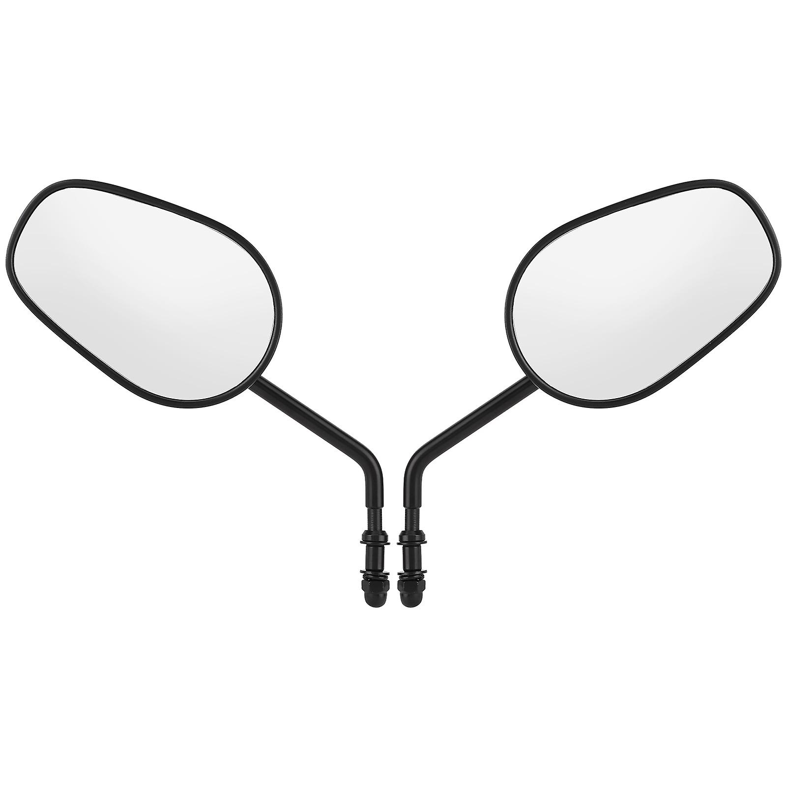 Motorcycle Rearview Mirrors,Pair Motorcycle Rearview Mirror Rear View Mirrorfor Fatboy Rear View Side Mirrors Ultra Responsive