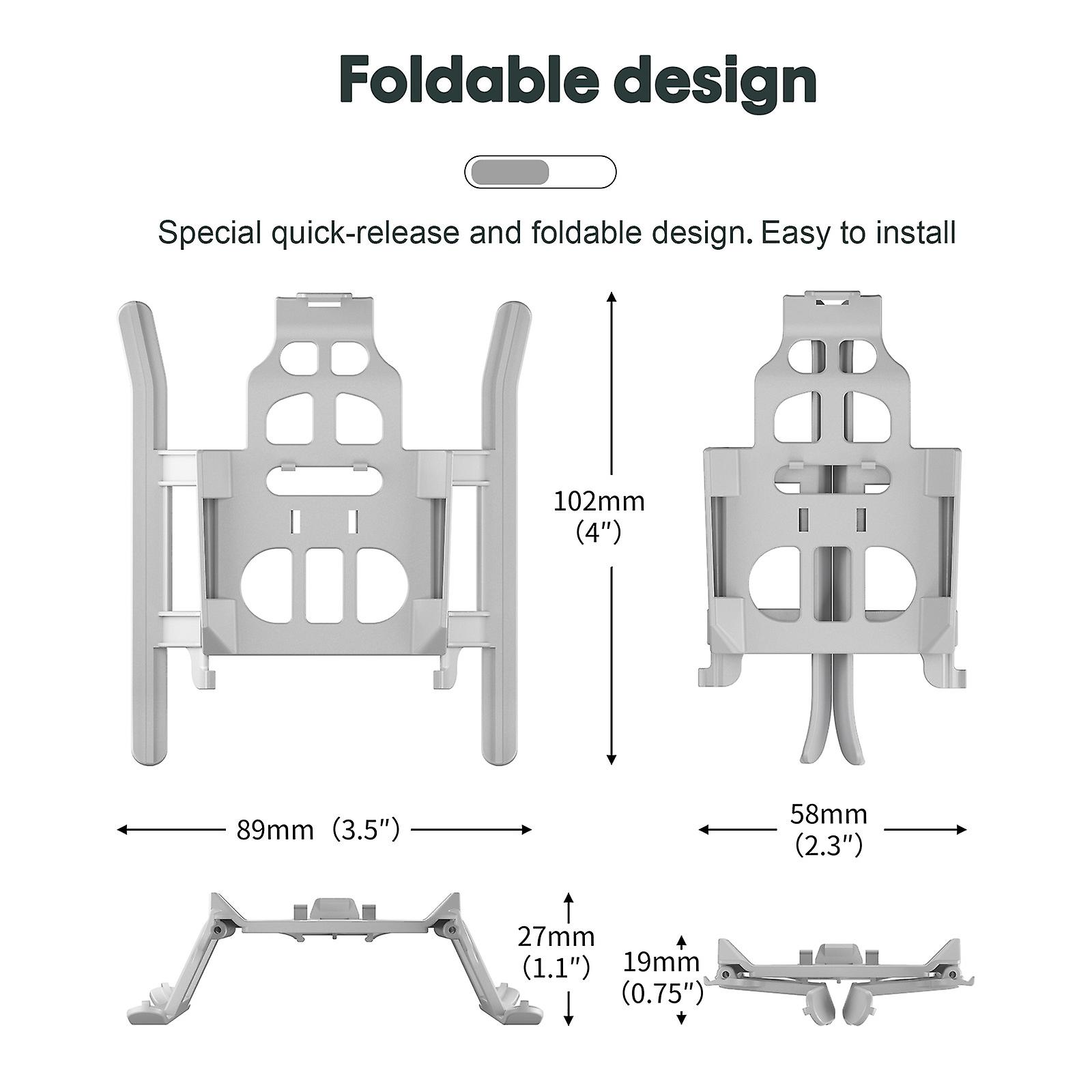 Foldable Drone Heightened Landing Gear Extended Leg Protector for DJI Mini 3 Pro