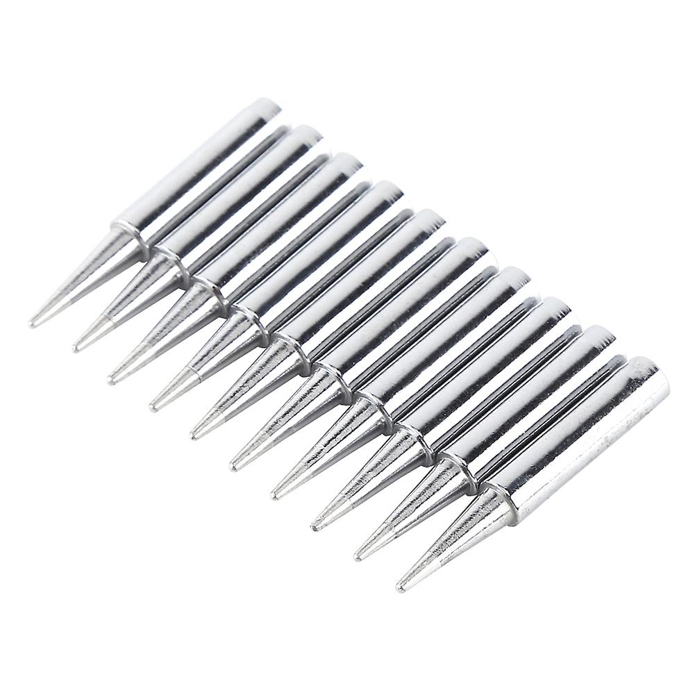Qukaim Solder Irontip 10Pcs Lead Soldering Iron Tips, 900M-T-B Solder Tips for Rework Station Tool, Compatible with Various Soldering Applications