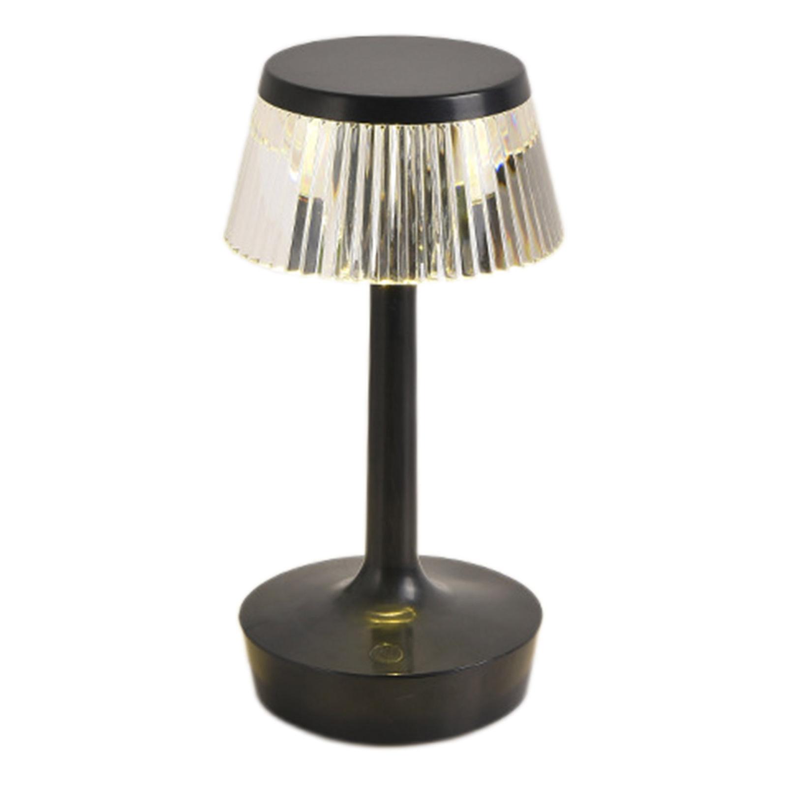 USB Atmosphere Diamond Table Lamp LED for Touch Night Light Desk Lamps for Bar S