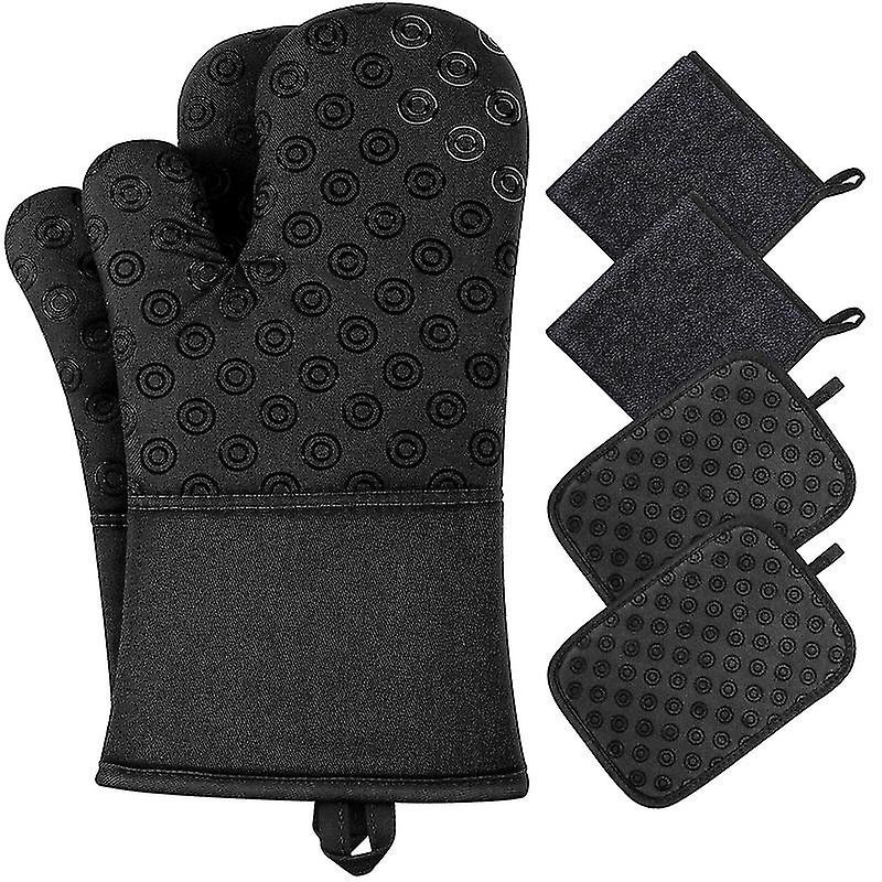 1pcs Protective Gloves With Kitchen Towel