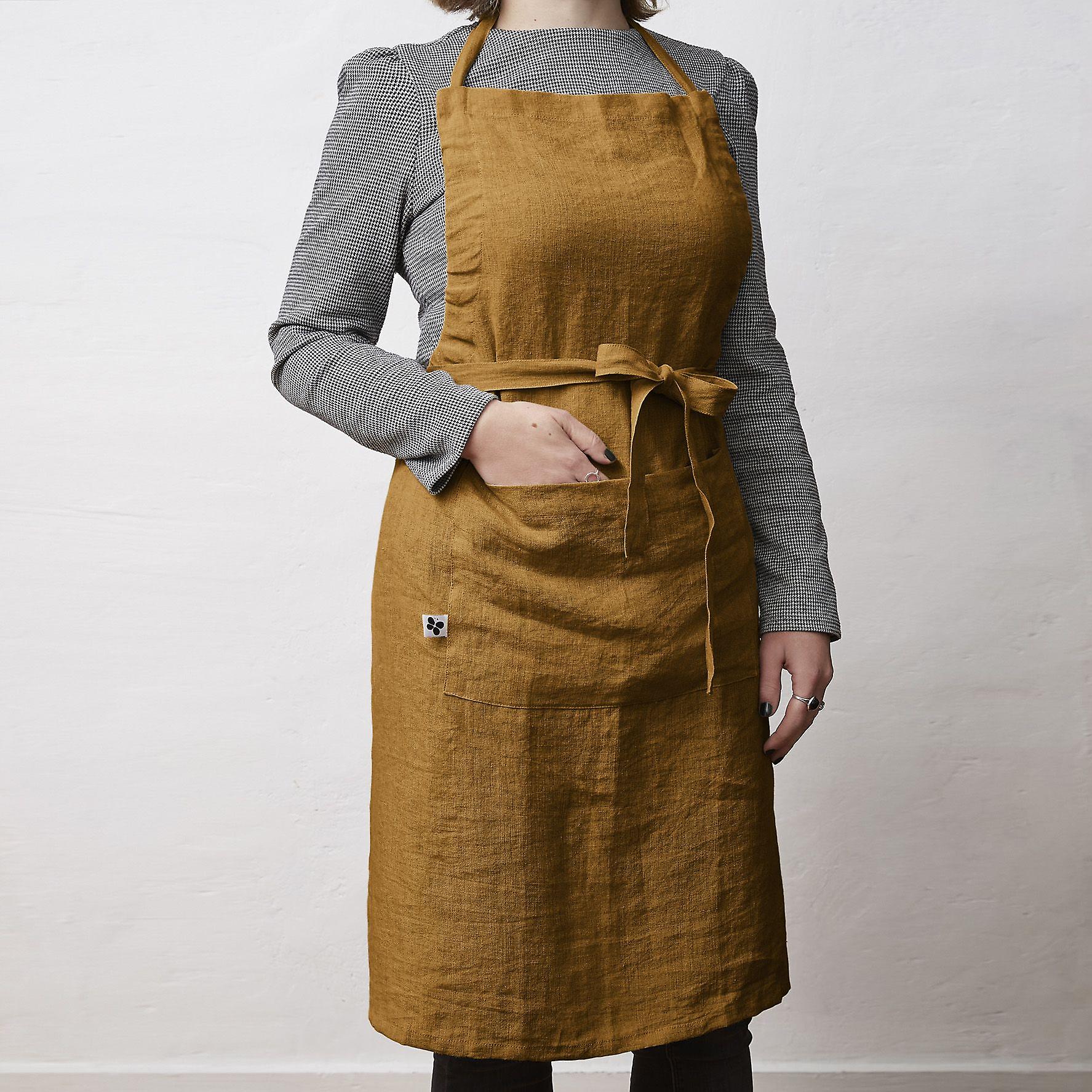 Apron 70 x 85 cm SOLINE Caramel