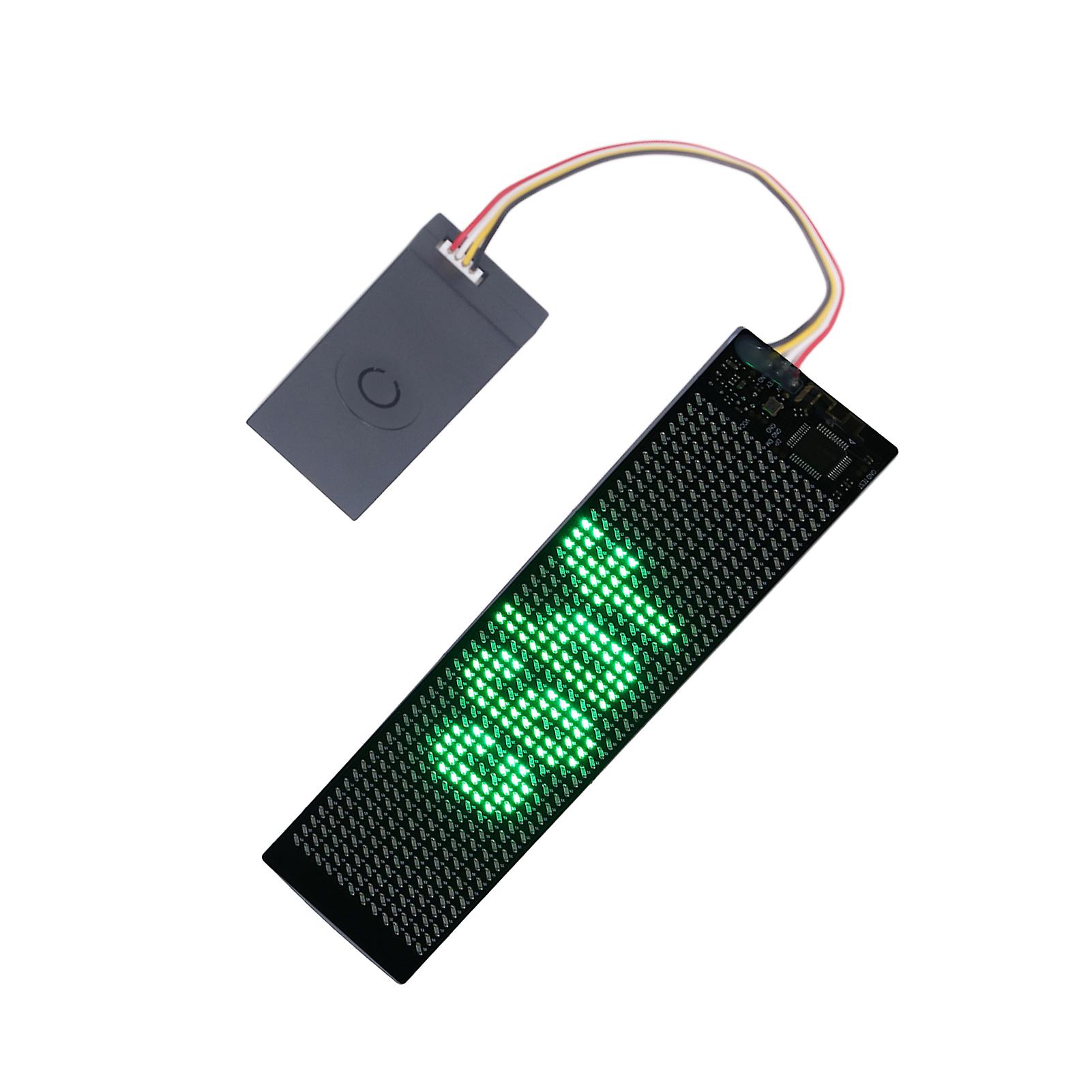 LED Matrix Panel Green Programmable Flexible Scrolling LED Sign for Store Car Bar Hotel
