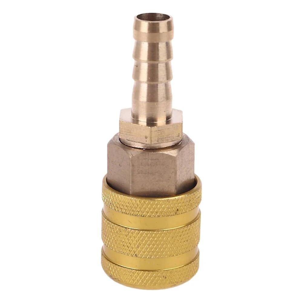 מחבר שסתום צמיגי פליז 6.5/8 מ"מ מתאם משאבה נגד חלודה לאופנוע רכב