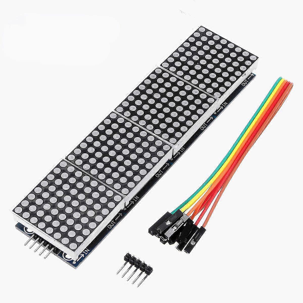 3Pcs Dot Matrix Module 4-in-1 Display Screen