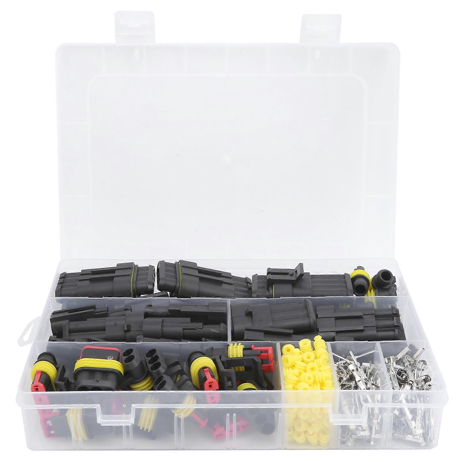 352Pcs Wire Connector Automotive Waterproof HID Saled Connect Terminal Blocks Set