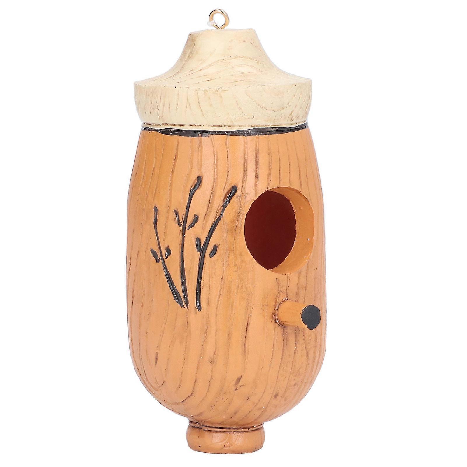 ハチドリハウス 吊り下げ式ハチドリスイングネスト バードハウス 屋外ガーデンパティオ用 9197