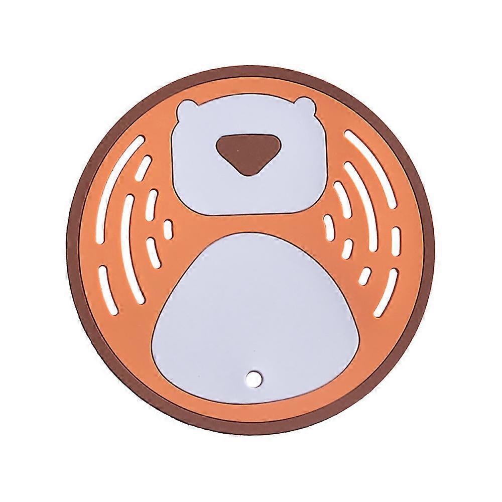 2pcs Cute coasters, silicone coasters