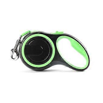 Retractable Dog Leash, Green Pet Leash, 3m Long, Durable Pet Accessories for Walking