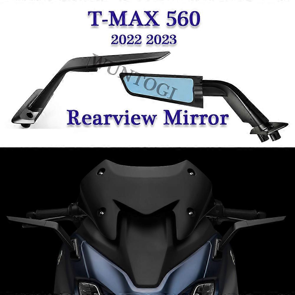 TMAX560 Accessories Motorcycle Rearview Mirror For YAMAHA T-MAX560 TMAX 560 2022 2023 Adjustable Winglet invisible Mirror