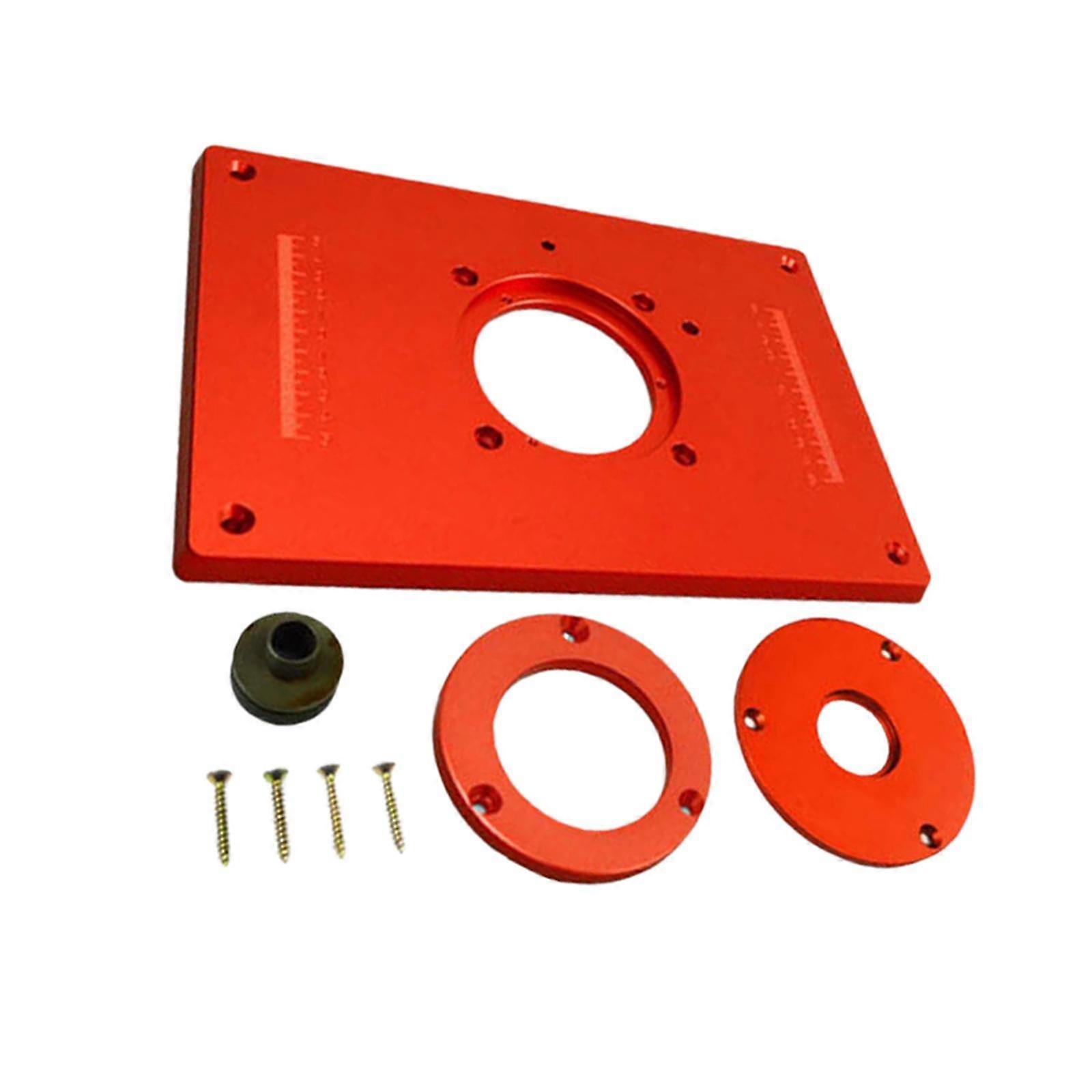 Table de routeur Insert Plaque Métal Bois Fraisage Flip Board Pour Machine À Couper