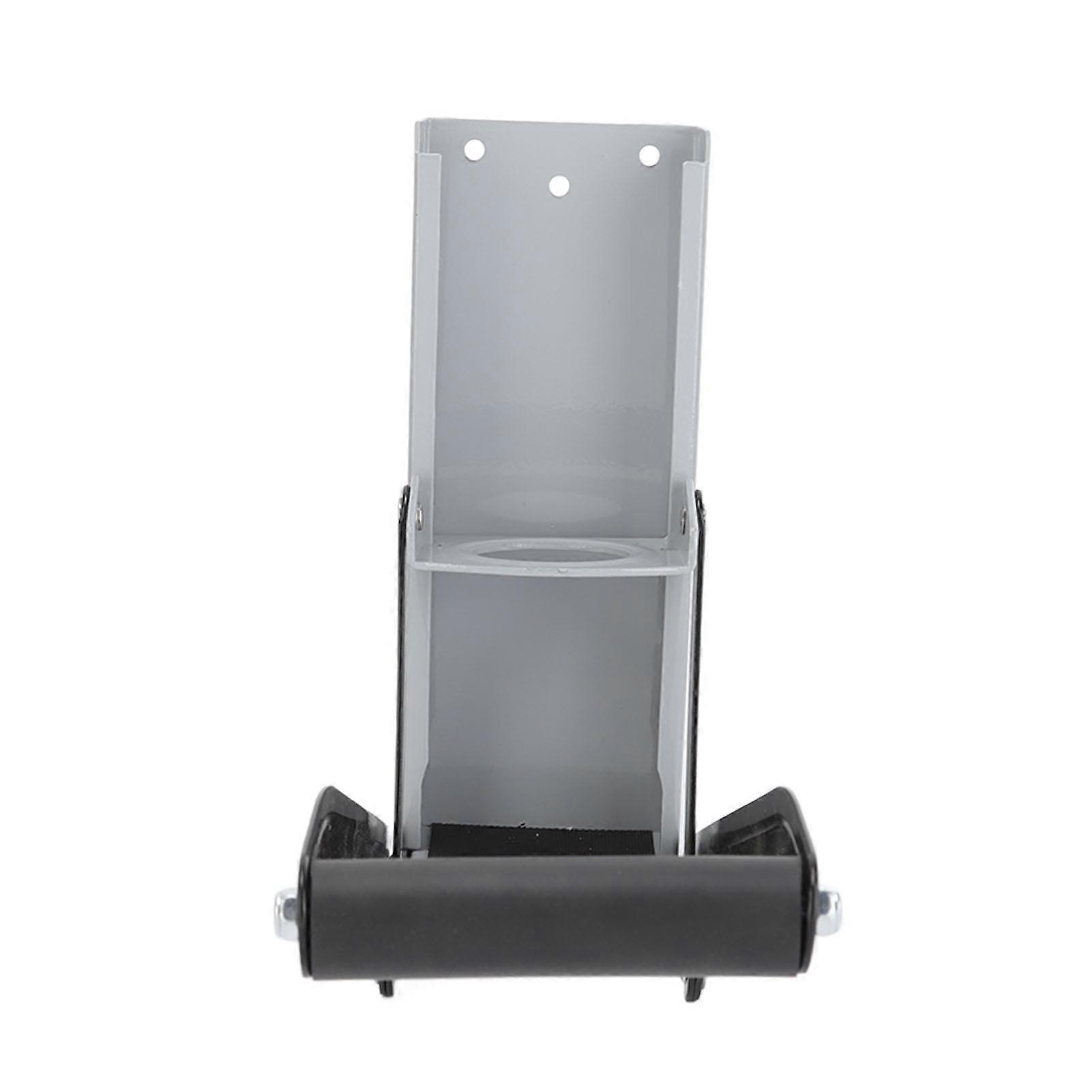 Wall Mounted Can Crusher Strong Metal Soft Handle Nonslip Mat Easy Crushing Can Smasher for Tin Bear Can Grey