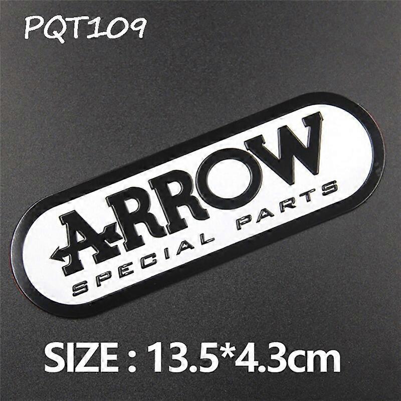 Motorcycle Exhaust Pipes Decal Sticker Aluminium 3D Heat-resistant