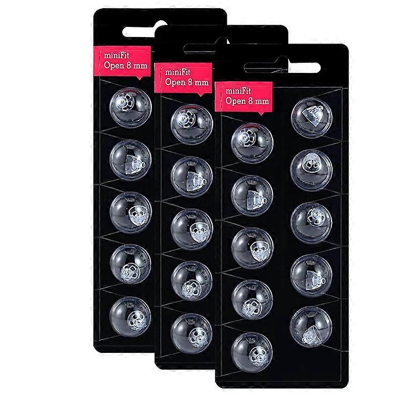 Hearing Aid Dome for Minifit Bass 8mm Open (), Hearing Aid Supplies Universal Dome