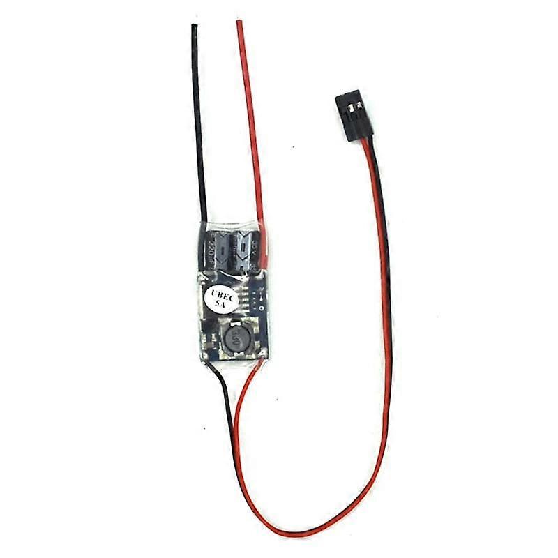 UBEC 5V BEC Full Shielding Antijamming Switching Regulator for FPV RC Drone Receiver Power Supply(5