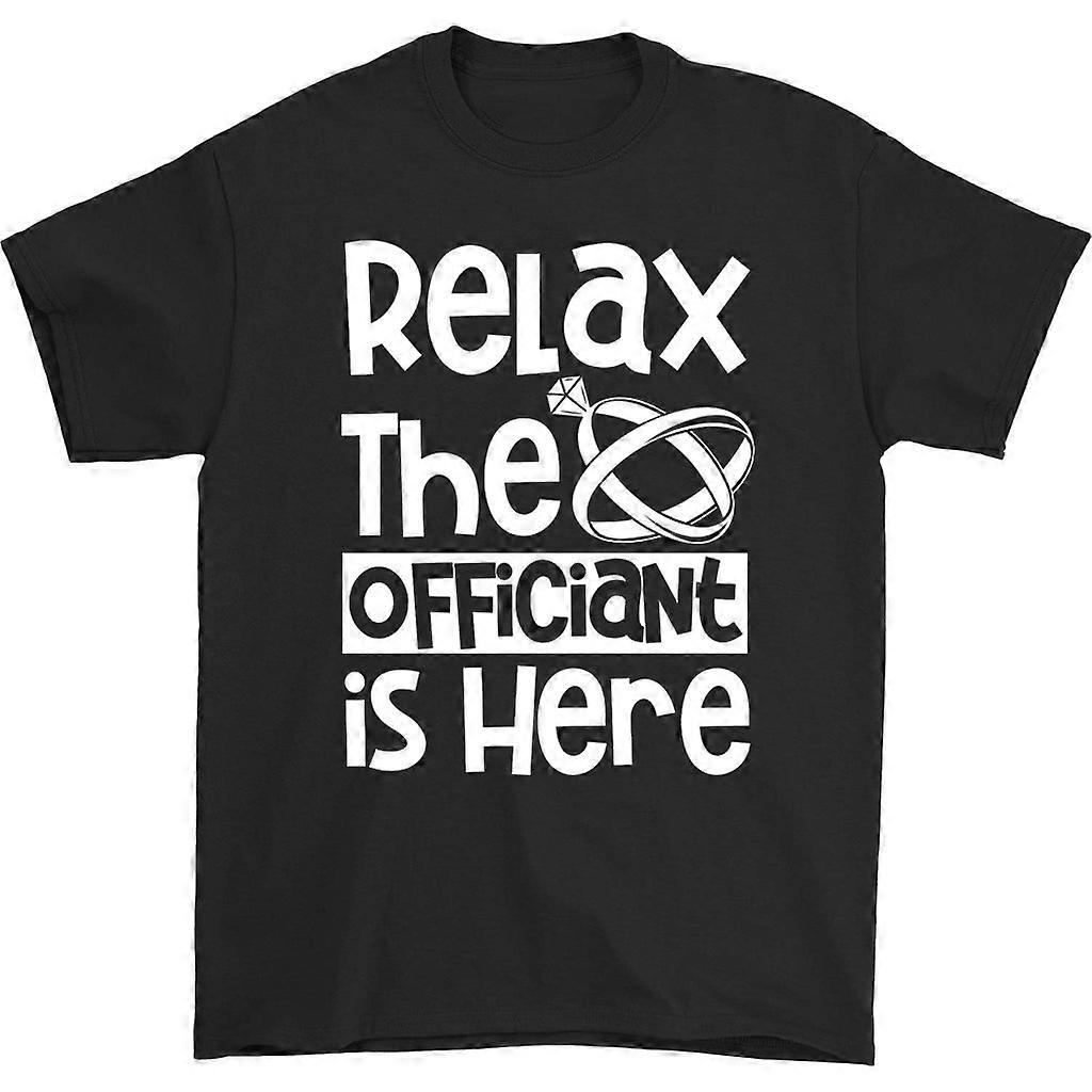 Tričko Relax The Officiant Is Here 90s