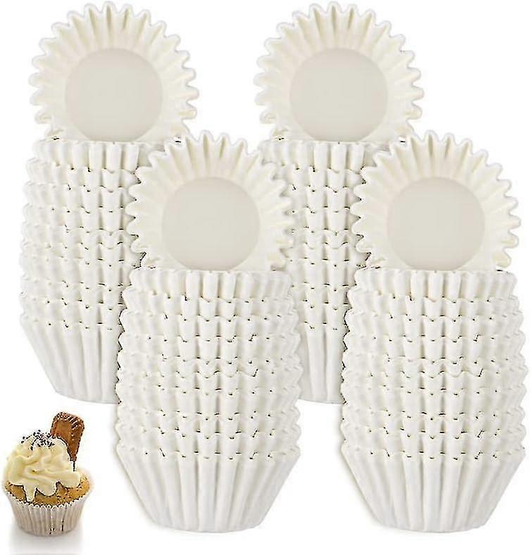 1000 Pcs Mini Paper Muffin Cases - Greaseproof Baking Cups