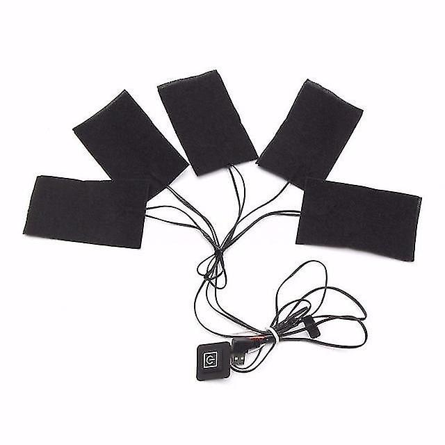 Heating Pads Adjustable Temperature Heating Warmer Pad For Vest Jacket